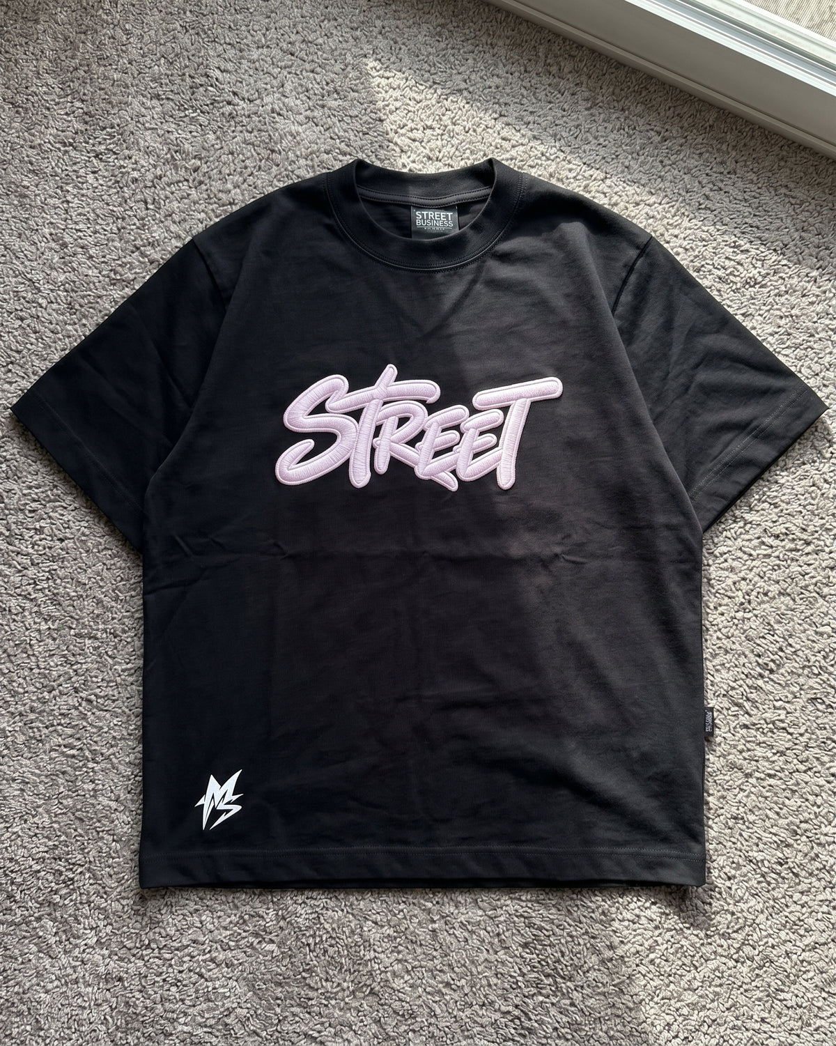 Camisa boxy pirulito rosa 1.0